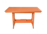 Beaver Dam Seabreak 72" Mission Rail Bar Table