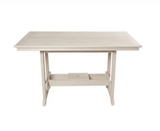 Beaver Dam Seabreak 48" Mission Rail Bar Table