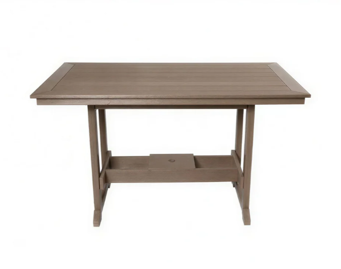 Beaver Dam Seabreak 48" Mission Rail Bar Table