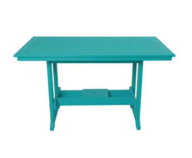 Beaver Dam Seabreak 48" Mission Rail Bar Table