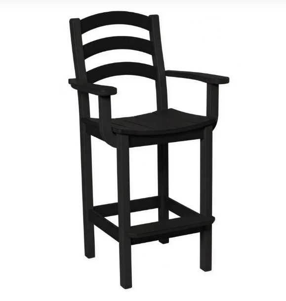 Beaver Dam Seabreak Bar Chair with Arms