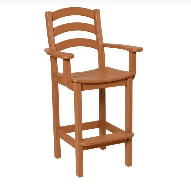 Beaver Dam Seabreak Bar Chair with Arms