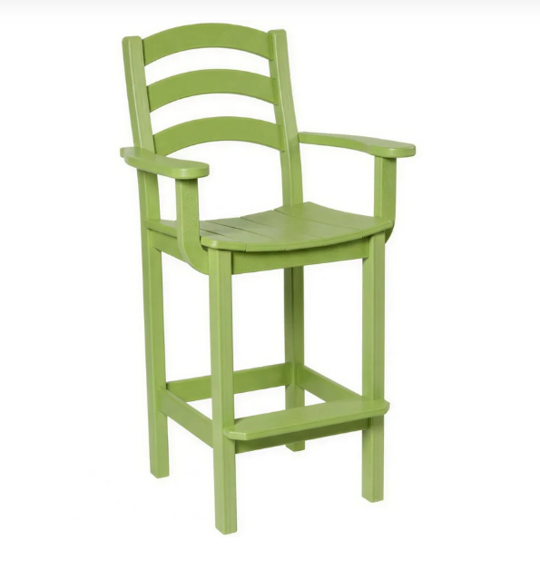 Beaver Dam Seabreak Bar Chair with Arms