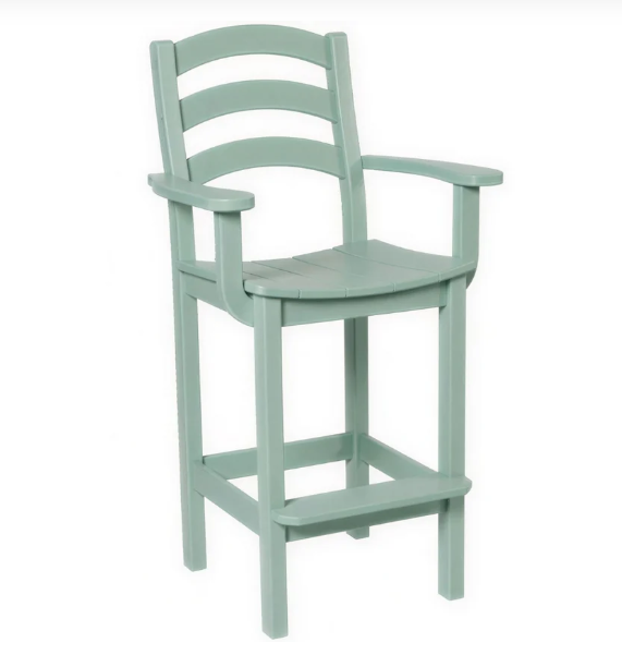 Beaver Dam Seabreak Bar Chair with Arms