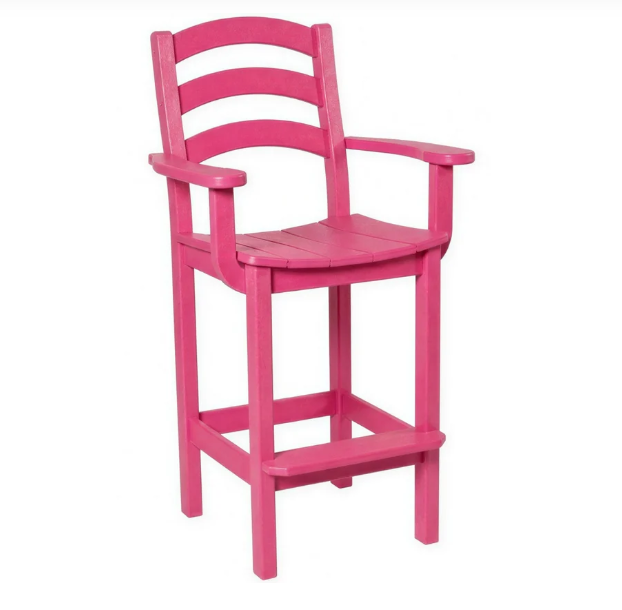Beaver Dam Seabreak Bar Chair with Arms