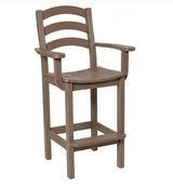 Beaver Dam Seabreak Bar Chair with Arms