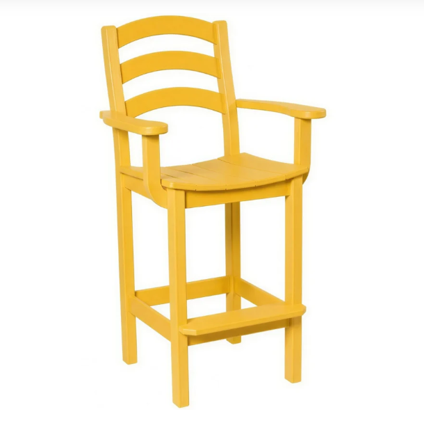 Beaver Dam Seabreak Bar Chair with Arms