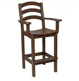 Beaver Dam Seabreak Bar Chair with Arms