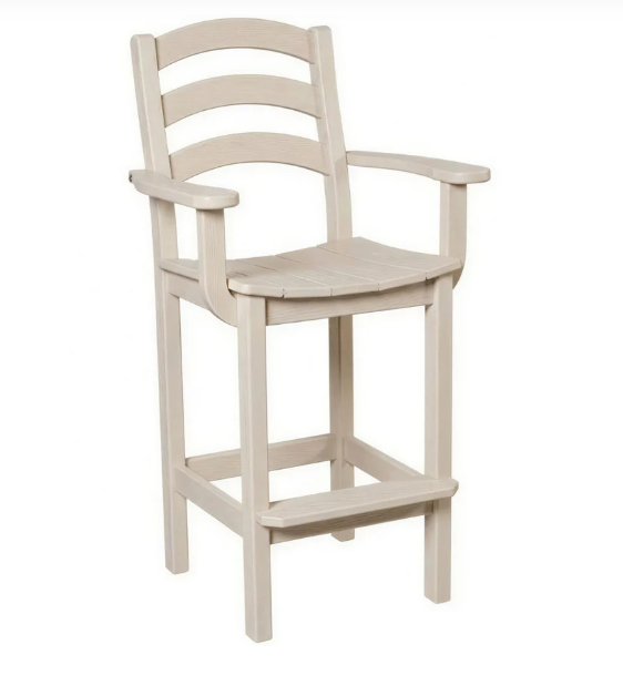 Beaver Dam Seabreak Bar Chair with Arms