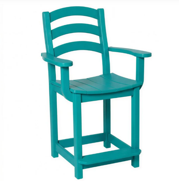 Beaver Dam Seabreak Counter Chair with Arms