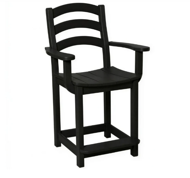 Beaver Dam Seabreak Counter Chair with Arms