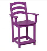 Beaver Dam Seabreak Counter Chair with Arms