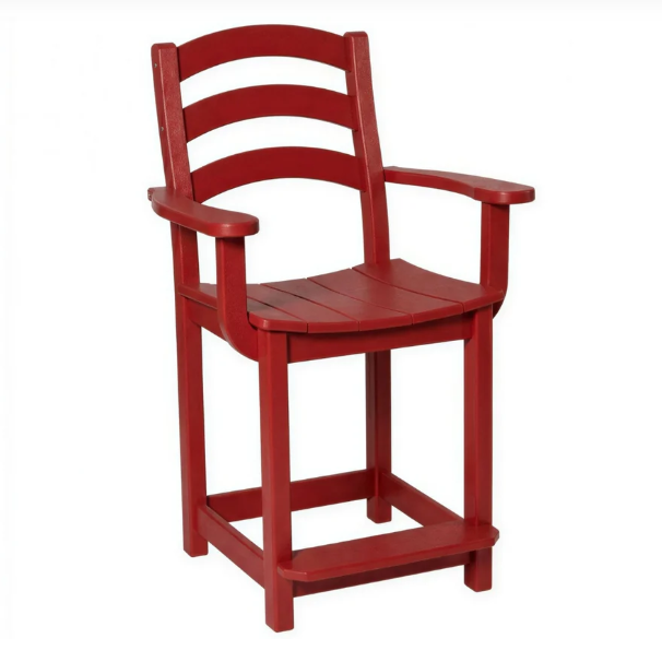 Beaver Dam Seabreak Counter Chair with Arms
