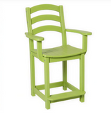 Beaver Dam Seabreak Counter Chair with Arms