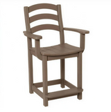 Beaver Dam Seabreak Counter Chair with Arms