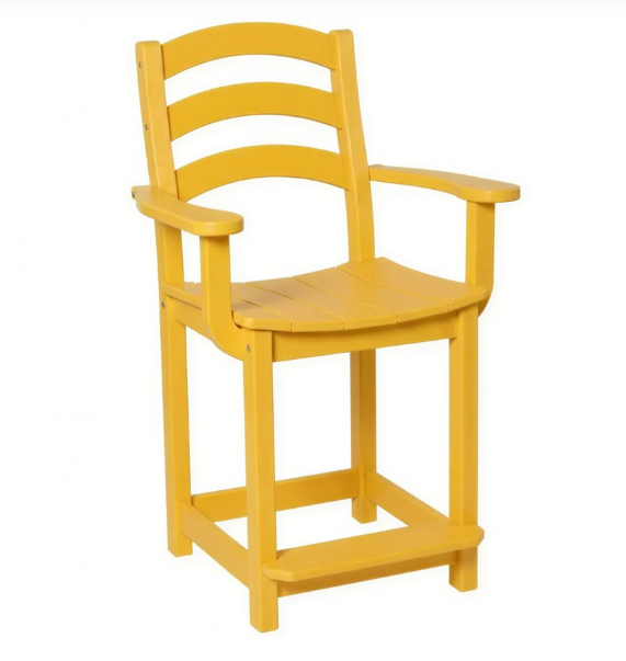 Beaver Dam Seabreak Counter Chair with Arms