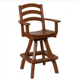 Beaver Dam Seabreak Bar Swivel Chair with Arms