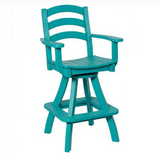 Beaver Dam Seabreak Bar Swivel Chair with Arms