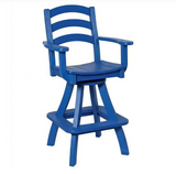 Beaver Dam Seabreak Bar Swivel Chair with Arms