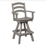 Beaver Dam Seabreak Bar Swivel Chair with Arms