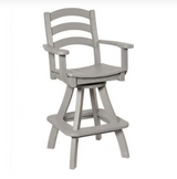 Beaver Dam Seabreak Bar Swivel Chair with Arms