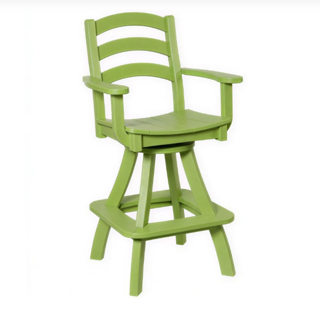 Beaver Dam Seabreak Bar Swivel Chair with Arms