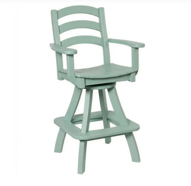 Beaver Dam Seabreak Bar Swivel Chair with Arms