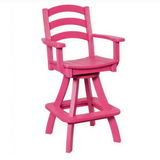 Beaver Dam Seabreak Bar Swivel Chair with Arms