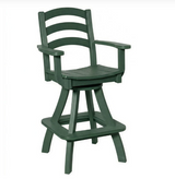 Beaver Dam Seabreak Bar Swivel Chair with Arms
