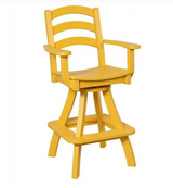 Beaver Dam Seabreak Bar Swivel Chair with Arms