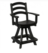 Beaver Dam Seabreak Counter Swivel Chair with Arms