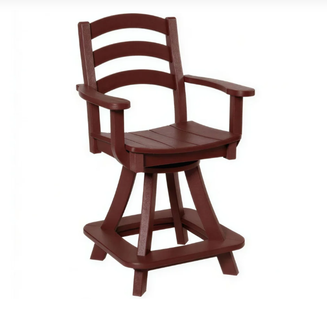Beaver Dam Seabreak Counter Swivel Chair with Arms