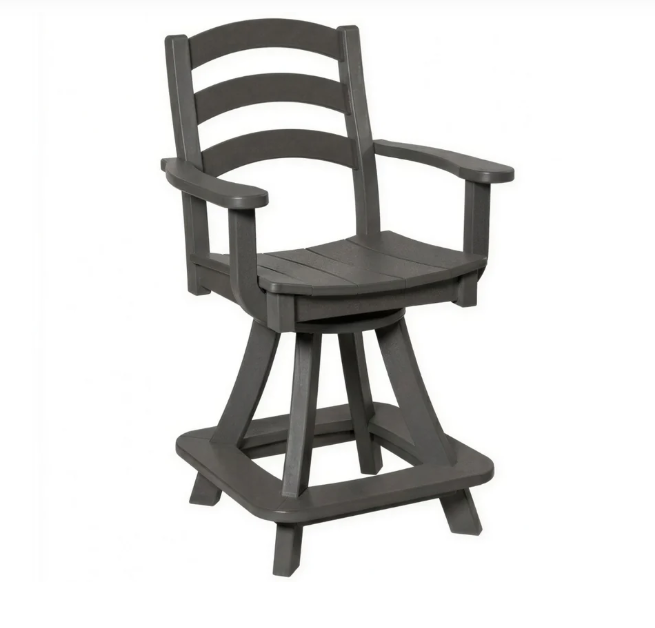 Beaver Dam Seabreak Counter Swivel Chair with Arms