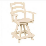 Beaver Dam Seabreak Counter Swivel Chair with Arms