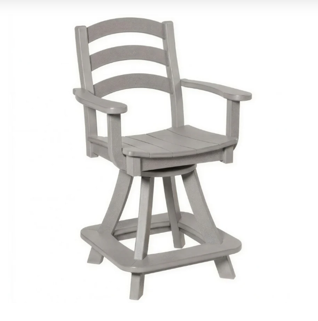 Beaver Dam Seabreak Counter Swivel Chair with Arms