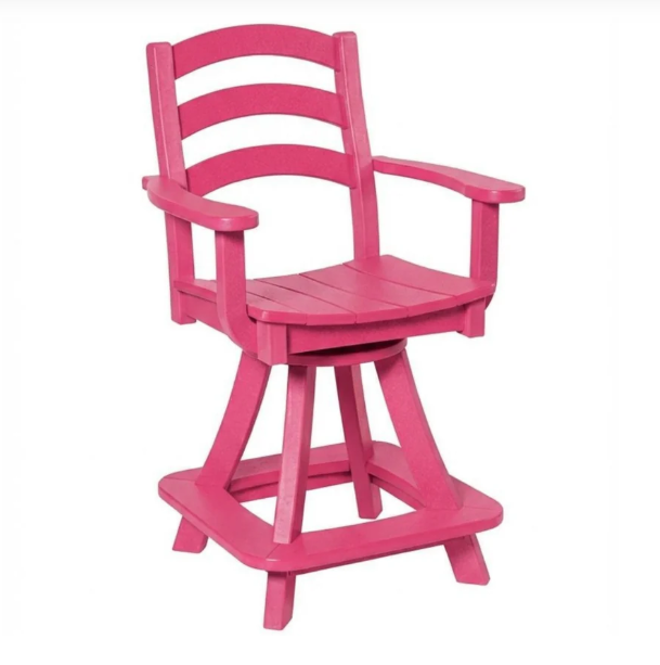 Beaver Dam Seabreak Counter Swivel Chair with Arms