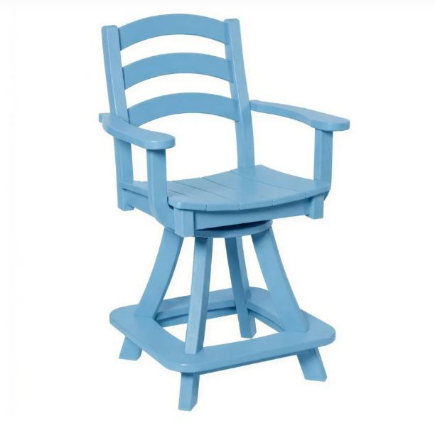 Beaver Dam Seabreak Counter Swivel Chair with Arms