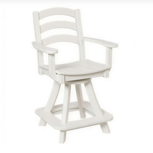 Beaver Dam Seabreak Counter Swivel Chair with Arms
