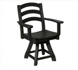 Beaver Dam Seabreak Dining Swivel Chair with Arms
