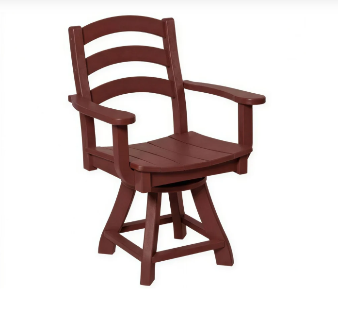 Beaver Dam Seabreak Dining Swivel Chair with Arms