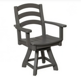 Beaver Dam Seabreak Dining Swivel Chair with Arms