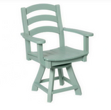 Beaver Dam Seabreak Dining Swivel Chair with Arms