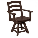 Beaver Dam Seabreak Dining Swivel Chair with Arms