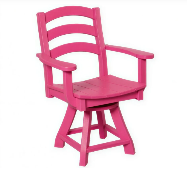 Beaver Dam Seabreak Dining Swivel Chair with Arms