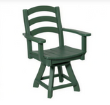 Beaver Dam Seabreak Dining Swivel Chair with Arms