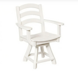 Beaver Dam Seabreak Dining Swivel Chair with Arms