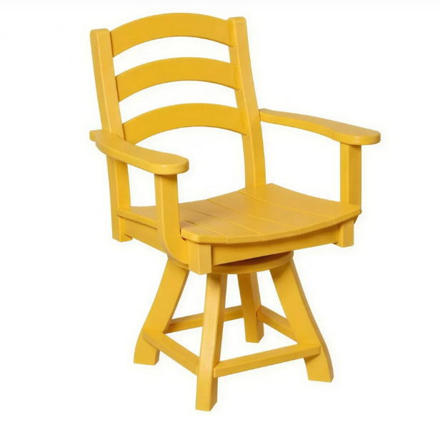 Beaver Dam Seabreak Dining Swivel Chair with Arms
