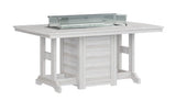 Berlin Gardens Garden Classic Standard Top 44" x 72" Rectangular Fire Bar Table