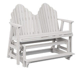 Berlin Gardens Cozi-Back Double Counter Glider with Allochrome Brackets