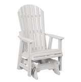 Berlin Gardens Comfo-Back Single Glider with Allochrome Brackets